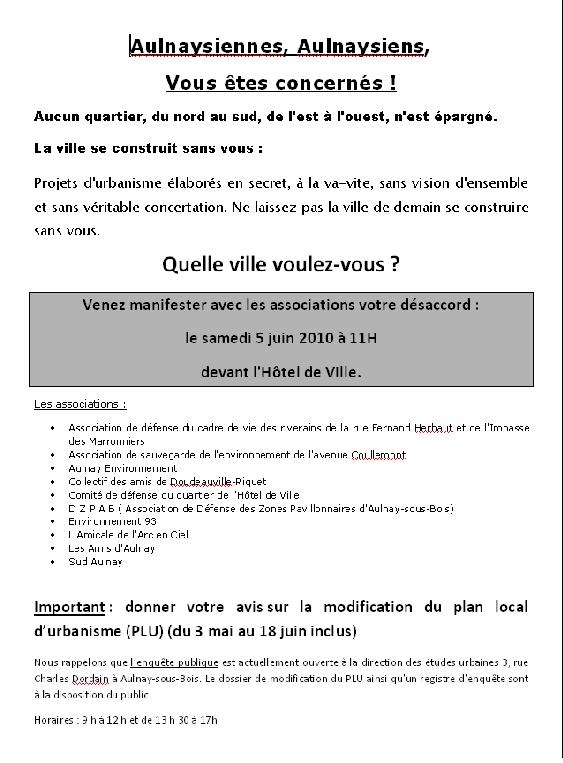 Tract collectif